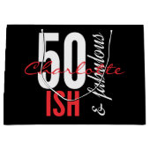 50 Iets en fantastisch plezier Large Cadeautasje (Voorkant)