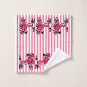 50-inch Roze Robuuste parade Bad Handdoek (Wasdoekje)