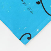 50-inch X60-inch Elf Fairy Butterfly Geloof in jez Fleece Deken (Hoek)