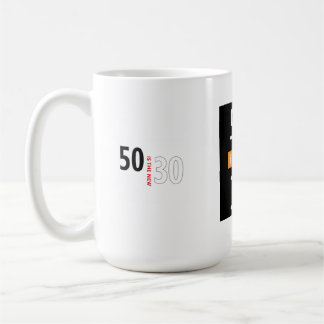 50 is de nieuwe 30 koffiemok