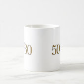50 is de nieuwe 30 koffiemok (Center)