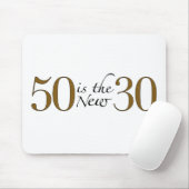 50 is de nieuwe 30 muismat (Met muis)