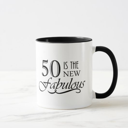 50 is de nieuwe Fabulous-Mok Mok (Rechts)