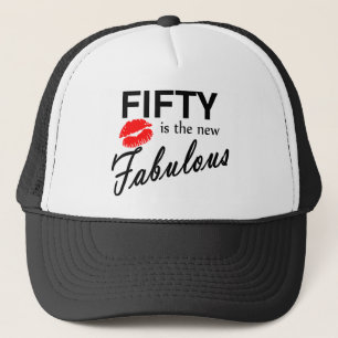 50 is de nieuwe stof trucker pet