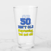 50 is niet alleen maar deprimerend glas (Achterkant)