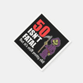 50 is niet dodelijk, maar het is nog steeds een ou servetten (Hoek)