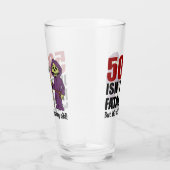 50 is niet fataal, maar nog steeds oud, grimpapier glas (Rechts)