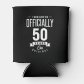 50 jaar - 50e verjaardag Funny Gift Blikjeskoeler (Voorkant)