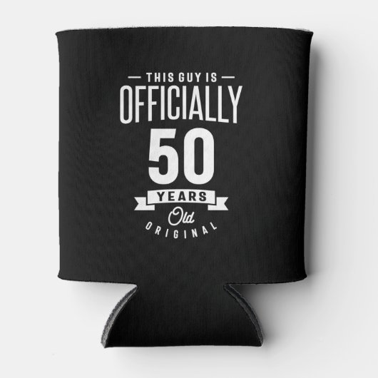 50 jaar - 50e verjaardag Funny Gift Blikjeskoeler (Voorkant)