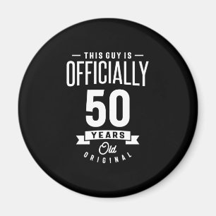 50 jaar - 50e verjaardag Funny Gift Magneet