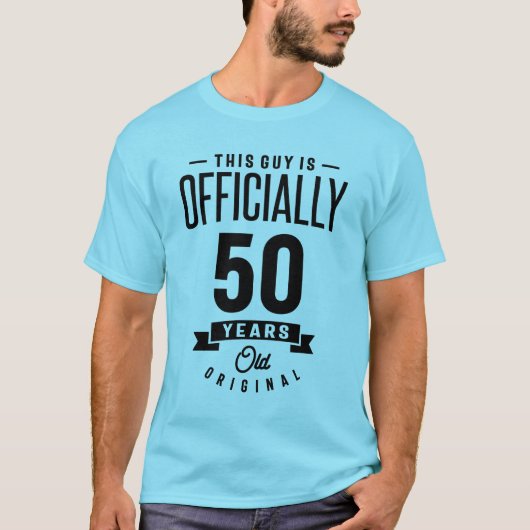 50 jaar - 50e verjaardag Funny Gift T-shirt (Voorkant)
