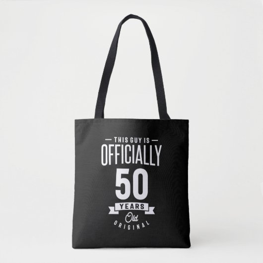 50 jaar - 50e verjaardag Funny Gift Tote Bag (Voorkant)