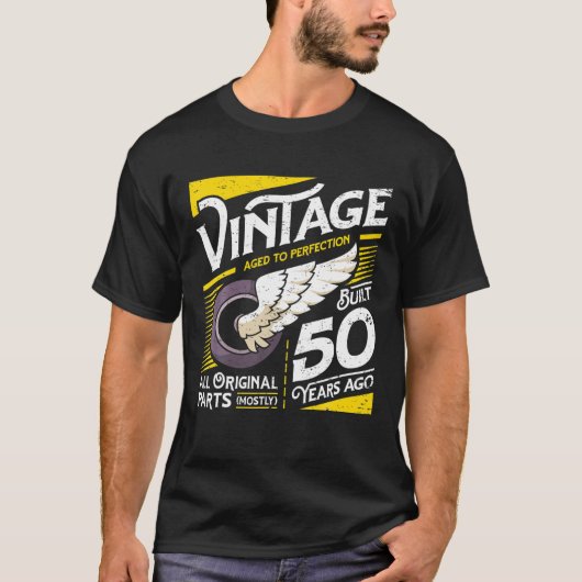 50 jaar 50e verjaardag t-shirt (Voorkant)
