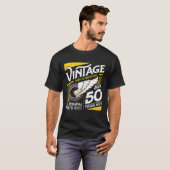 50 jaar 50e verjaardag t-shirt (Voorkant volledig)