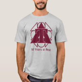 50 jaar bij Roos T-Shirt (Voorkant)