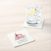 50 jaar champagne 50ste verjaardag kartonnen onderzetters (Insitu)