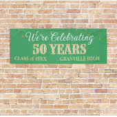 50 jaar! CUSTOM 8 FT Klasse Reunion banner