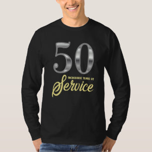 50 jaar dienst 50e medewerker Jubileum Appr T-shirt