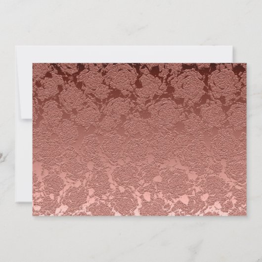 50 jaar en goudbloem (goudbloem) van het Roos Kaart (Achterkant)