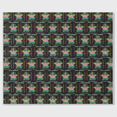 50 jaar en liefhebbend - 50e verjaardag cadeaupapier (Vlak)