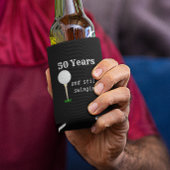 50 jaar en nog steeds Golfbal zwemmen Blikjeskoeler