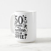 50 Jaar en Ontelbare Koppen Koffie (Voorkant links)