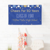 50 jaar feestklas reunion banner (Insitu)