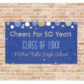 50 jaar feestklas reunion banner