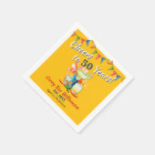 50 Jaar Fiesta 50ste Verjaardag Servet (Hoek)