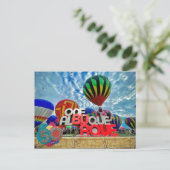 50 jaar fiesta briefkaart (Staand voorkant)