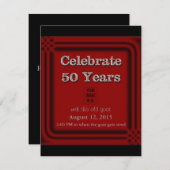 50 jaar gedenkdag oude geitfoto-uitvindingen kaart (Voorkant / Achterkant)