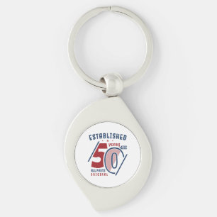 50 jaar geleden opgericht Vogeldag — Gift Idee I Sleutelhanger