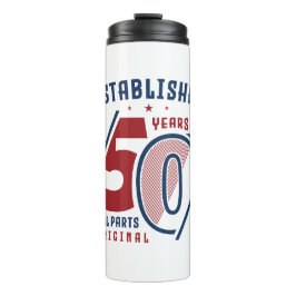 50 jaar geleden opgericht | Vogeldag — Gift Idee I Thermosbeker