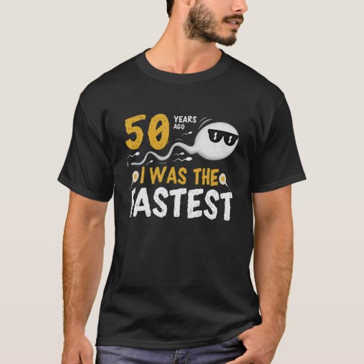 50 jaar geleden was ik de snelste t-shirt (Voorkant)