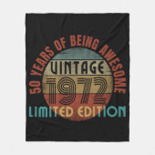 50 jaar geweldig zijn fleece deken (Voorkant)