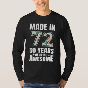 50 jaar Geweldige 50-jarige Mannen T-shirt