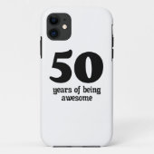 50 jaar geweldige Case-Mate iPhone case (Achterkant)