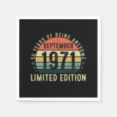 50 jaar Geweldige september 2010 Servet (Voorkant)