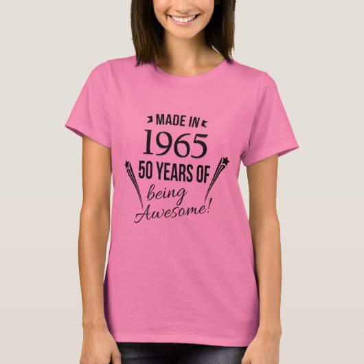 50 jaar Geweldige T-shirt (Voorkant)