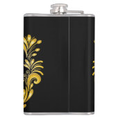 50 jaar Gold Glitter Jubileum Heupfles (Achterkant)