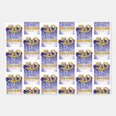 50 jaar herstel Jubileum vet cijfer Inpakpapier Vel (Voorkant)