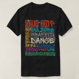 50 jaar Hip Hop Cultuur Graffiti  T-shirt