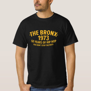 50 jaar Hip Hop - New York Bronx 1973 T-shirt