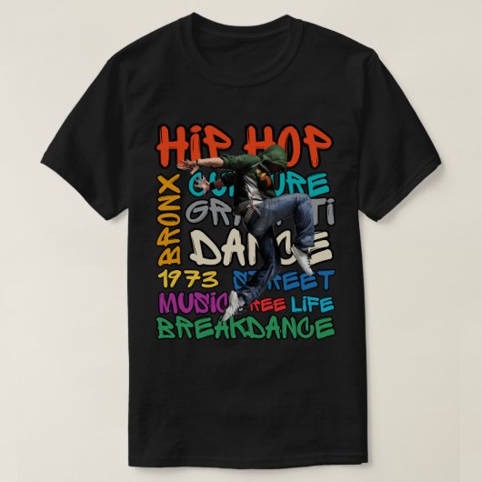 50 jaar Hip Hop T-shirt (Design voorkant)