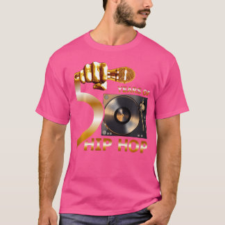 50 jaar hiphop 50e Jubileum hiphop vieren T-shirt