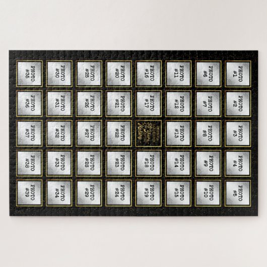 50 jaar in de maak, Verjaardag 39 Fotocollage Legpuzzel (Horizontaal)