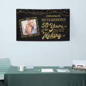 50 jaar in het Making Golden Jubileum Spandoek (Beurs)