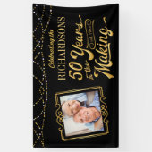 50 jaar in het Making Golden Jubileum Spandoek (Verticaal)