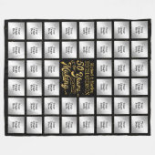 50 jaar in het Making Jubileum 44 Foto Fleece Deken (Voorkant (Horizontaal))