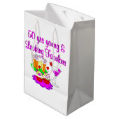 50 JAAR JONGEREN MEDIUM CADEAUZAKJE (Achterkant Gekanteld)